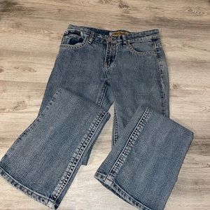 vintage studded jeans